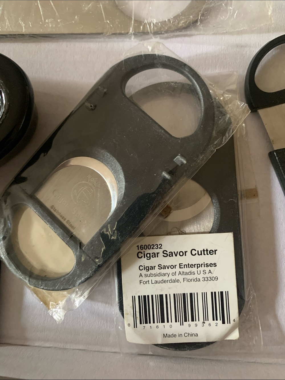 BUNDLE (4) Cigar Cutter Set - Bottle Opener & Las Vegas Ashtray Included!